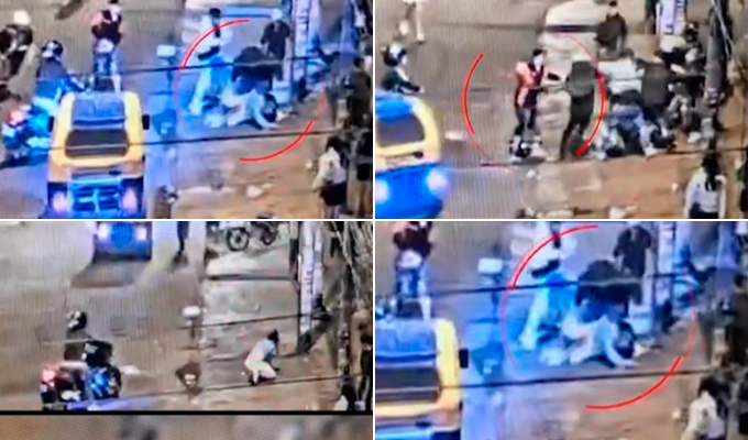 San Juan de Miraflores: cámaras captan homicidio en plena vía pública