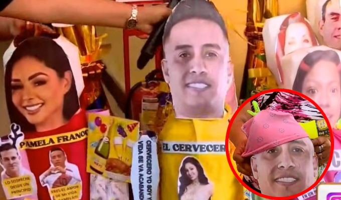 Piñatas de Christian Cueva y Pamela Franco entre las más pedidas por Año Nuevo