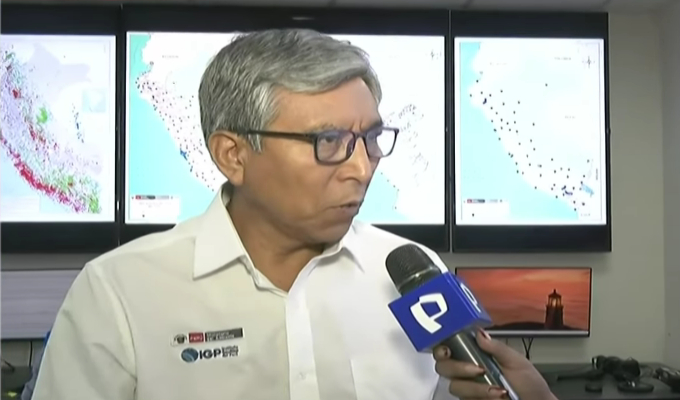 Presidente del IGP: “Somos un país sísmico, pero no tenemos cultura de prevención”