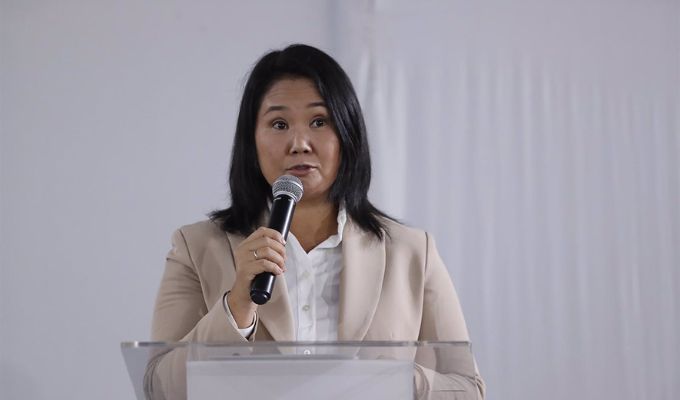 Keiko Fujimori: JEE declara inscrita la fórmula presidencial de Fuerza Popular
