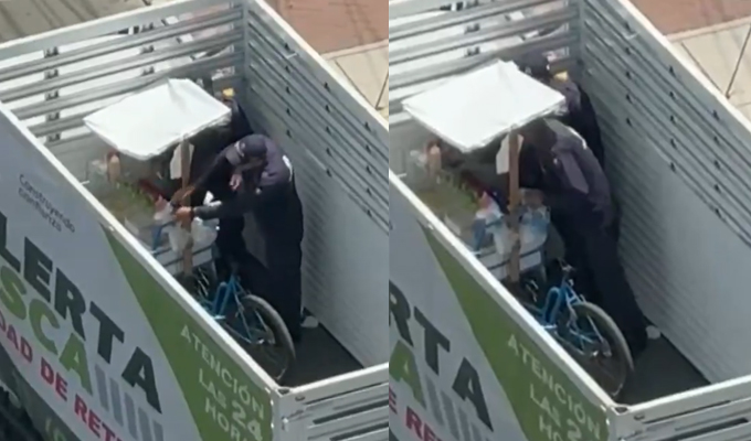 San Isidro: fiscalizadores son captados comiendo ceviche de carretilla recién decomisada