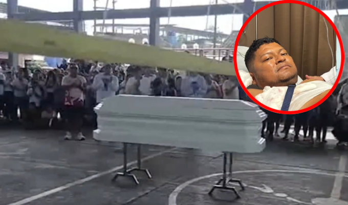 Dan último adiós a periodista asesinado por sicarios en Aguaytía