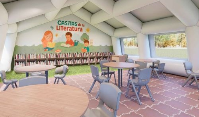 Casitas de la Literatura: bibliotecas itinerantes llevarán libros y lectura a zonas sin acceso
