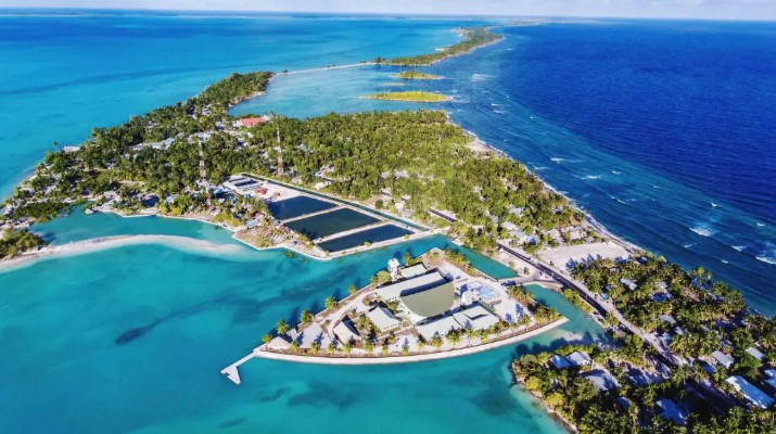 Así es Kiribati, el primer país del mundo en recibir el Año Nuevo