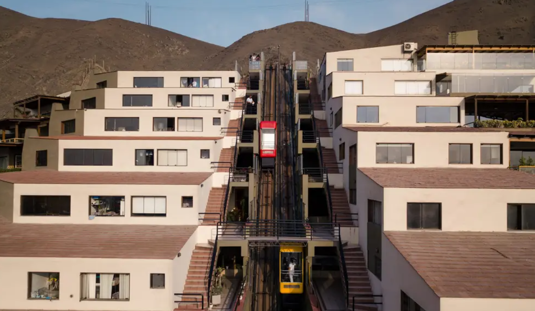 As&iacute; funciona el ascensor de 20 pisos en cerro de Camacho: &ldquo;tiene asientos c&oacute;modos y es seguro&rdquo;