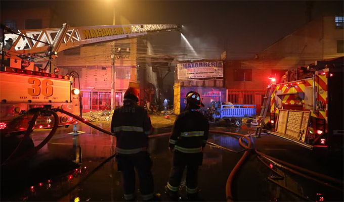 Año Nuevo 2026: bomberos atendieron más de 70 emergencias en distintos distritos de Lima