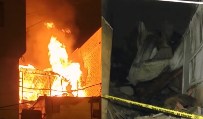 Tragedia en Año Nuevo: incendio en casa deja un muerto y un herido en SJL