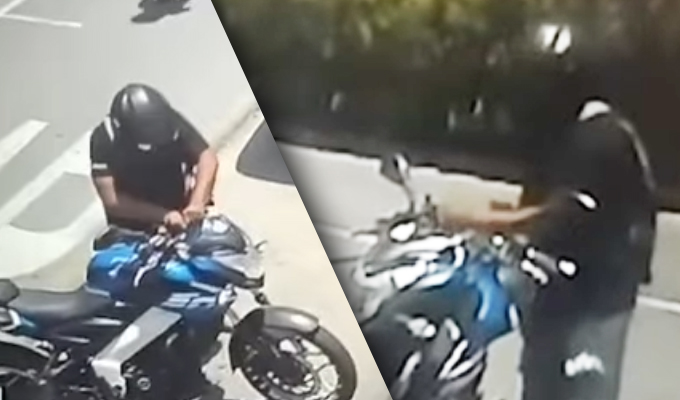 Roban motocicleta a joven que trabajaba como delivery en calle de Miraflores