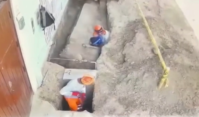 Piura: obrero herido tras ser aplastado por pared de zanja