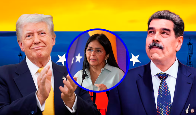 Donald Trump sugiere que Delcy Rodríguez estaría dispuesta a colaborar con la Casa Blanca