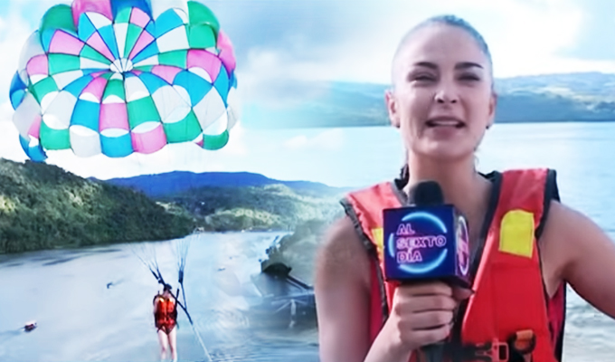 Laura Spoya en Tarapoto: Adrenalina extrema y sabor con la “Fina con Esquina”