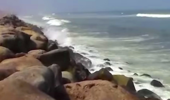 Ciudadanos de Trujillo exigen reposición del borde costero afectado por erosión