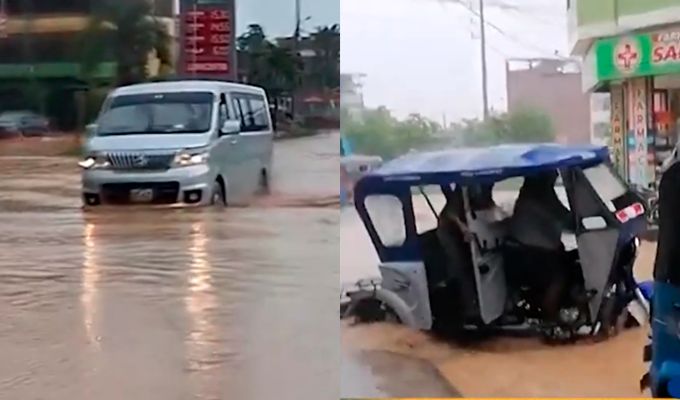 Lluvias intensas golpean varias regiones y dejan daños en vías, viviendas y hospitales