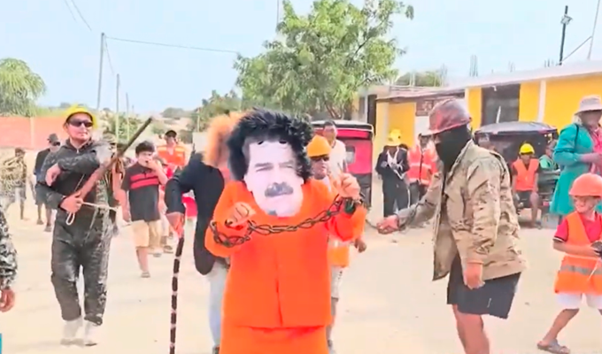 Danza tradicional en Piura realiza sátira política en plena festividad