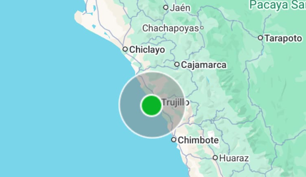 ¡Tembló Trujillo!: reportan sismo de magnitud 3,7 en La Libertad