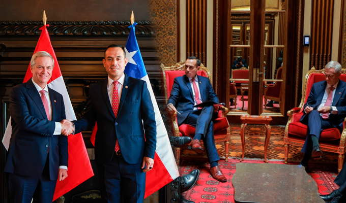 Perú y Chile refuerzan coordinación contra el crimen organizado en la frontera