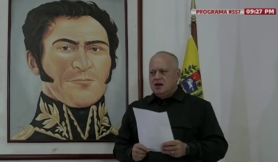 Diosdado Cabello afirma que ataque de EEUU dejó “hasta ahora” 100 fallecidos en Venezuela