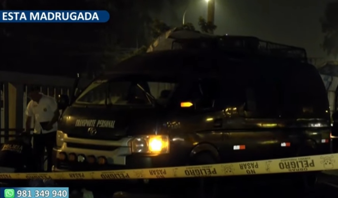 Ataque a balazos contra colectivo en Surco deja un muerto y dos heridos