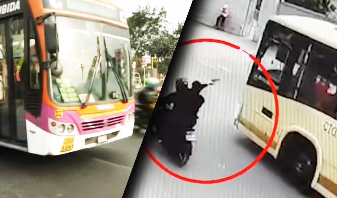 Choferes de la Línea R28 en el distrito de Lurín, han decidido paralizar sus operaciones tras ataque a bus