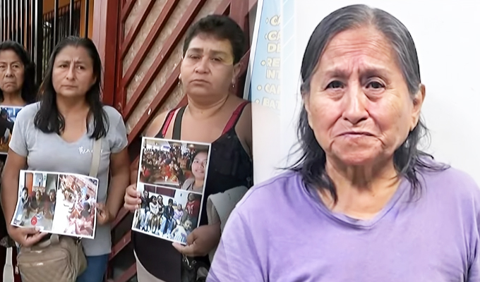 Familia teme por su vida: Anciana acusada de extorsión fue recluida en penal de Chorrillos