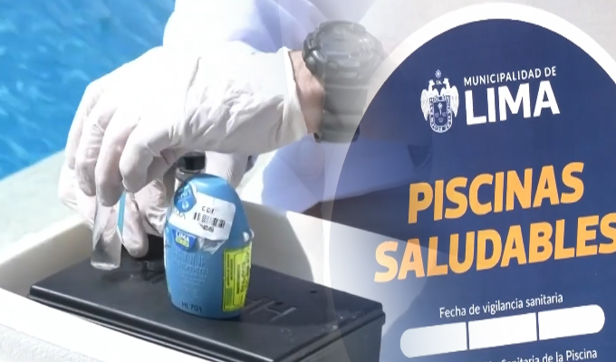 MML realiza inspecciones inopinadas a piscinas, para promover un verano saludable