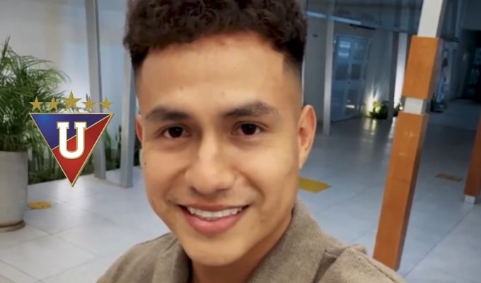 Jesús Pretell, nuevo jugador de LDU: "Es un sueño y una gran responsabilidad"