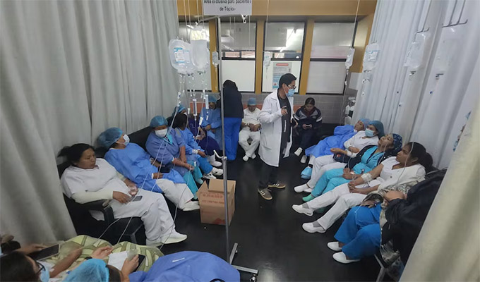 Intoxicación masiva en el Hospital Regional del Cusco: al menos 29 trabajadores fueron atendidos