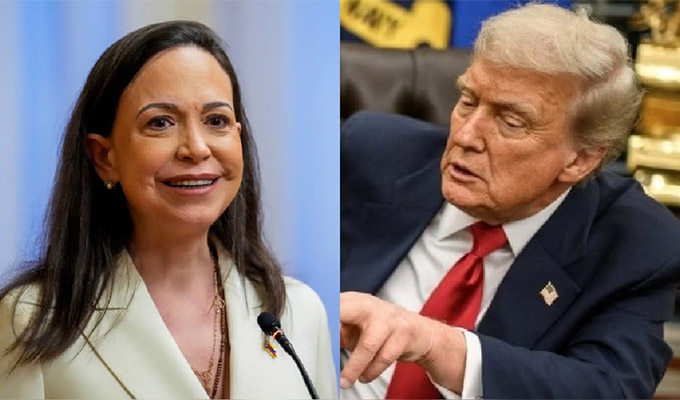 Donald Trump expresa interés por reunirse con María Corina Machado: Es una buena persona