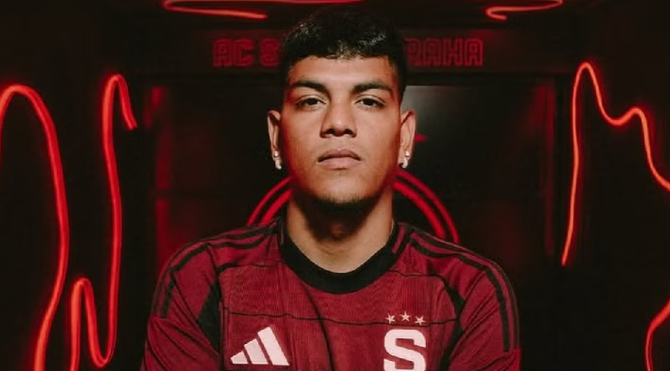 Joao Grimaldo fue anunciado como nuevo jugador del Sparta Praga de República Checa