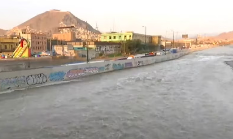 Río Rímac mantiene su caudal normal pese a lluvias