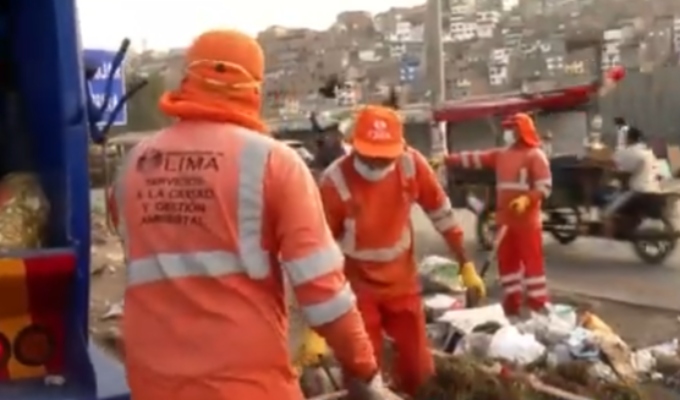 Municipalidad de Lima recolecta más de 350 toneladas de basura en la Panamericana Sur
