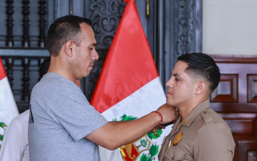 Presidente Jerí sobre suboficial que abatió a sicario: “Necesitamos más policías valientes”