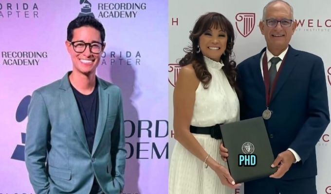 "Eres mi héroe": Tony Succar dedica mensaje a su papá tras obtener su doctorado a los 71 años