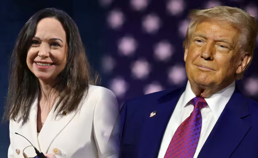 Donald Trump recibirá a María Corina Machado este jueves en la Casa Blanca