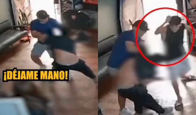 Violento ataque en el Rímac: hombre es acorralado y acuchillado dentro de un spa