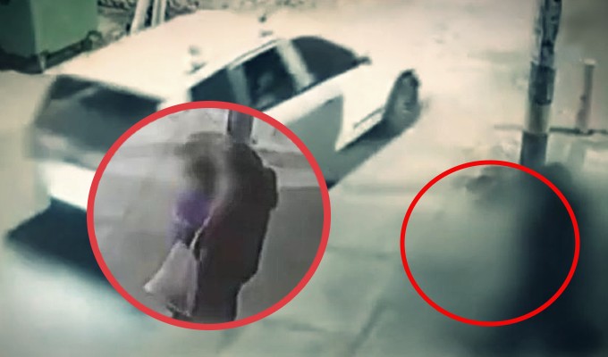 Trujillo: niña de 4 años queda grave tras caerle un parante de vóley arrastrado por un auto