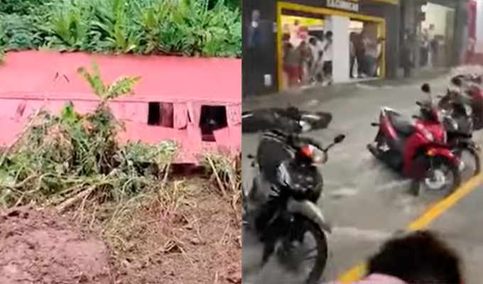 Lluvias desatan tragedia y aislamiento en la selva central