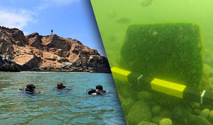 Ministerio de Cultura impulsa acciones de protección en el área marina del Complejo Arqueológico El Huarco