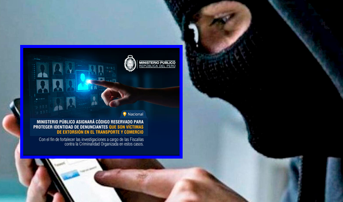 Transportistas y comerciantes podrán denunciar sin revelar su nombre