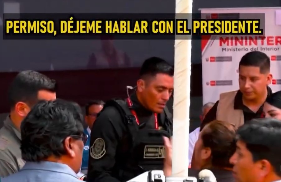 Mujer encara a José Jerí por salud de su esposo baleado por extorsionadores: “No puede trabajar”