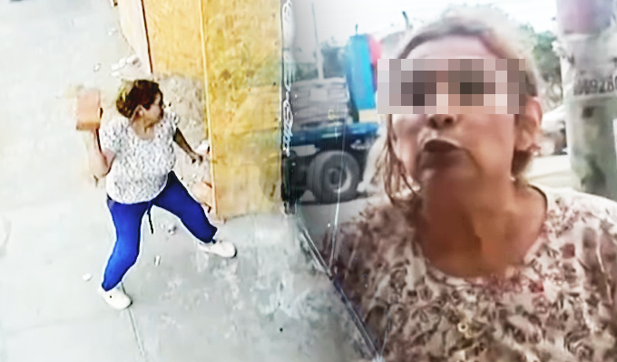 “Vecina del Terror”: Denuncian que mujer ataca a adultos y hasta niños con piedras en SJM