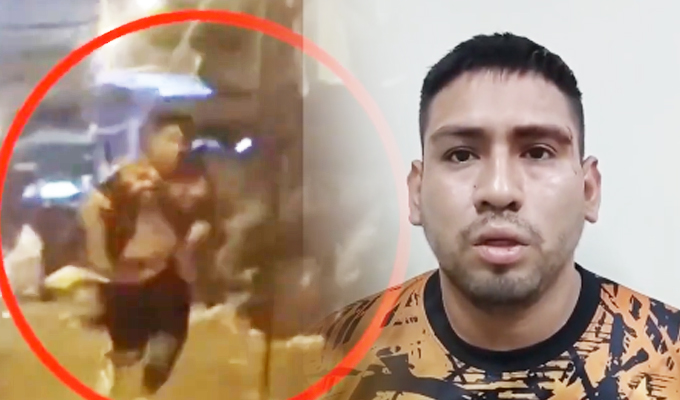 Policía termina con una pierna enyesada tras capturar a un "robacelulares" en La Victoria