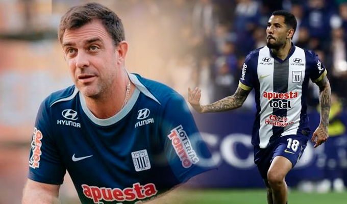 Pablo Guede a Sergio Peña durante amistoso de Alianza Lima: “Juega para adelante”