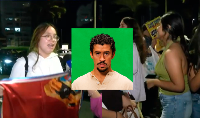 Bad Bunny genera euforia en Miraflores a horas de su concierto en Lima