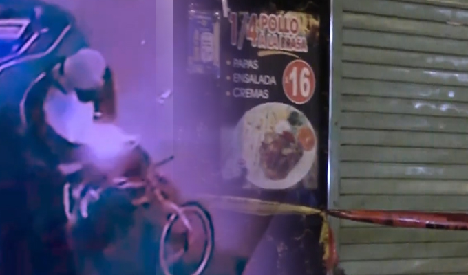 Extorsionador detona explosivo en chifa lleno de comensales en Comas