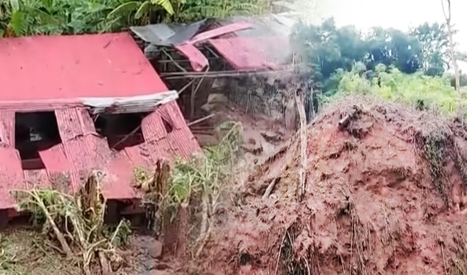 Lluvias provocan deslizamientos y sepultan a una familia en Chanchamayo