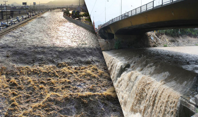 Alerta por aumento del caudal del río Rímac en Lima