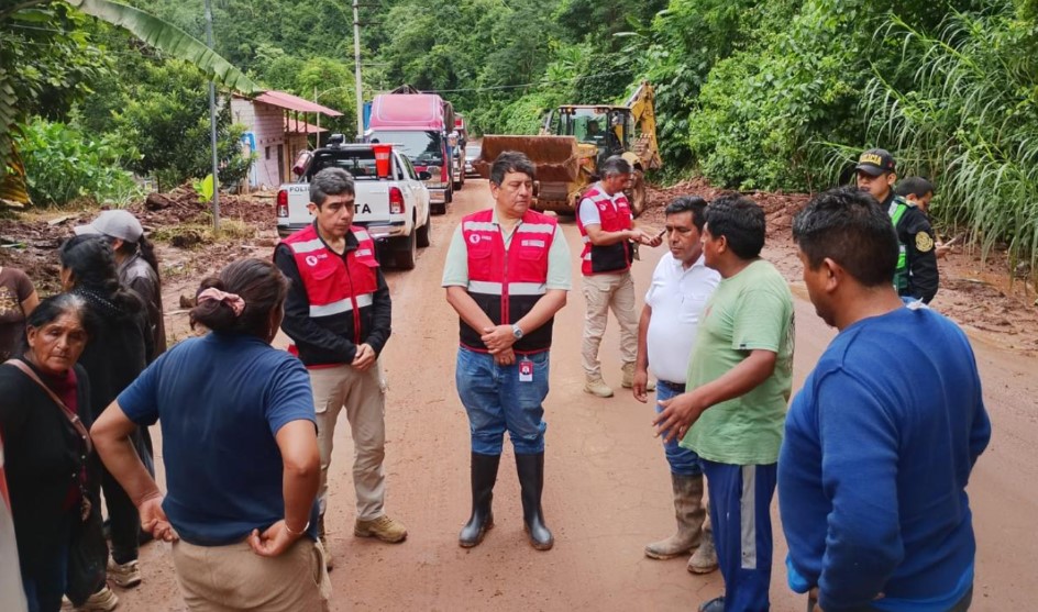 MTPE despliega equipo técnico en Junín para atender a familias afectadas por huaico