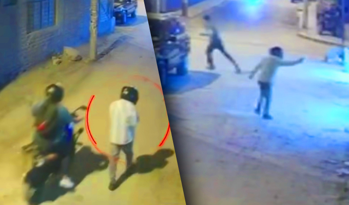 Extorsionadores disparan contra una panadería en Lurín y dejan carta extorsiva