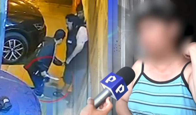 Vecinos atemorizados por presencia de un sujeto que amenaza a transeúntes con cuchillo en Carabayllo